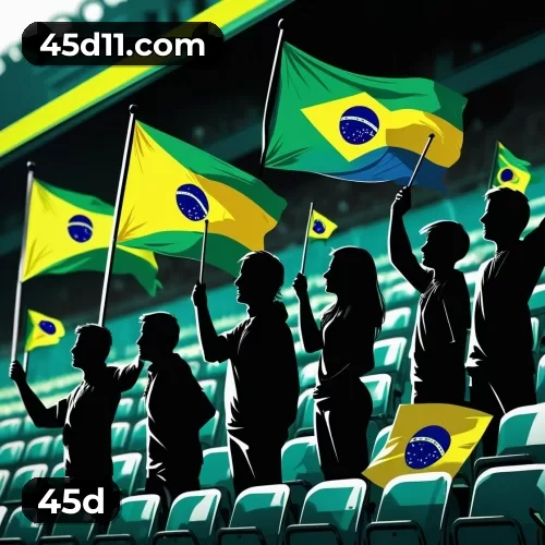 Imagem promocional da 45d mostrando a plataforma e suas vantagens