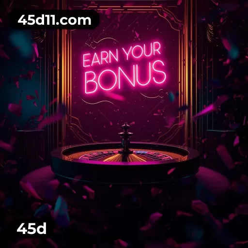 Imagem promocional da 45d mostrando a plataforma e suas vantagens