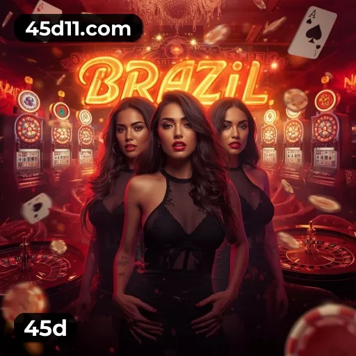 Imagem promocional da 45d ilustrando a plataforma e seus diferenciais